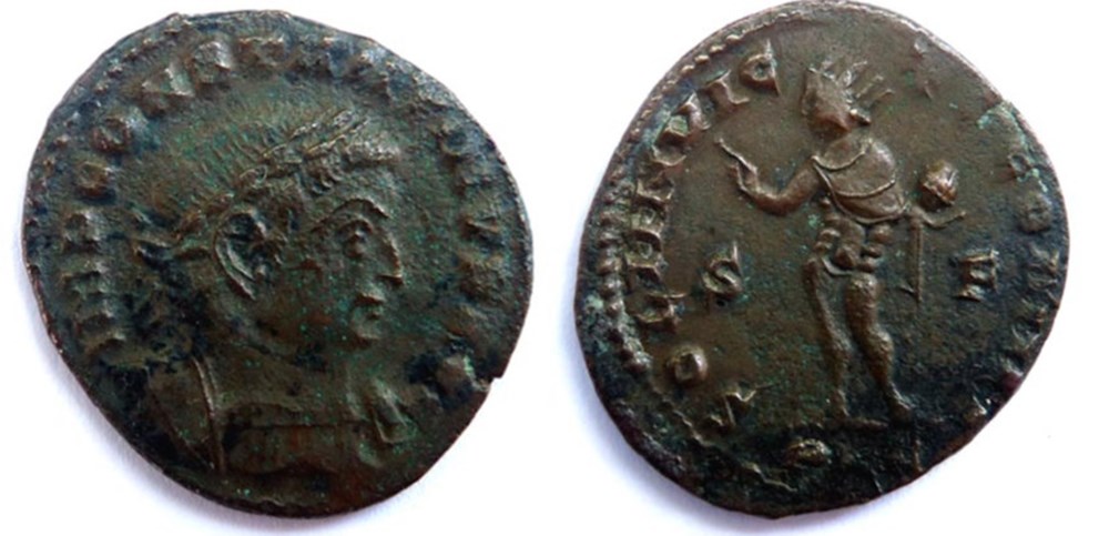 RIC 4/Constantin 1er 312-313/Lyon/SOLI INVICTO COMITI monnaies antiques romaines imperiales et republicaines ric 4 constantin 1er 312 313 lyon soli invicto comiti