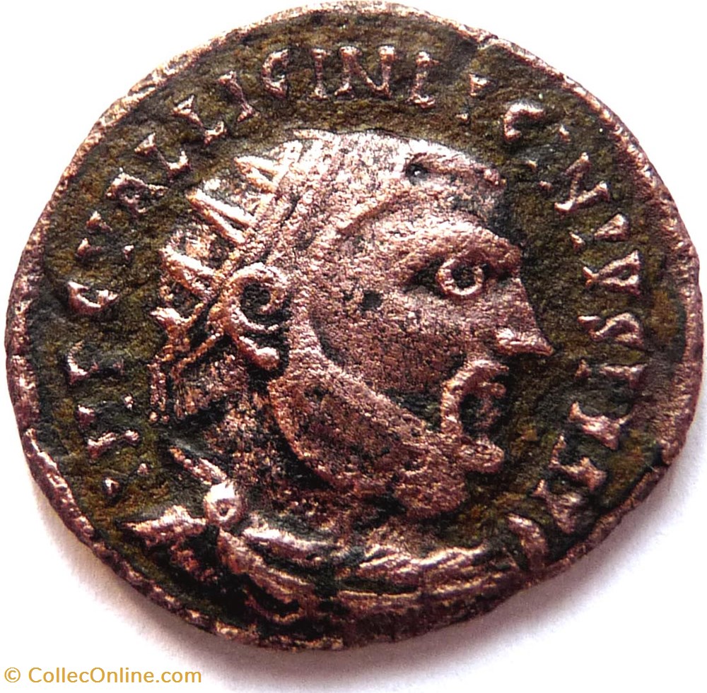 Licinius 1er 321-324/Alexandrie/IOVI CONSERVATORI monnaies antiques romaines republicaines imperiales licinius 1er 321 324 alexandrie iovi conservatori