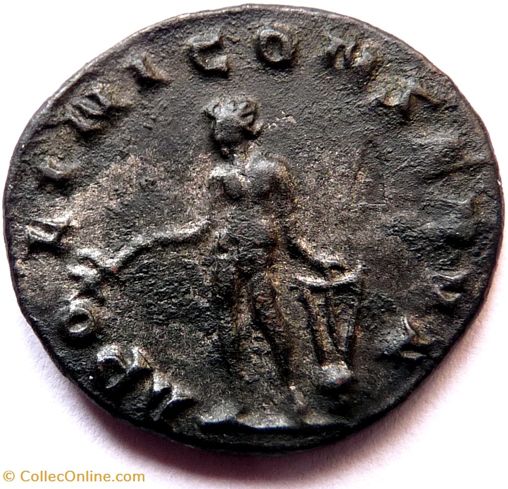 monnaies antiques romaines republicaines imperiales valerien 256 257 rome apolini conserva