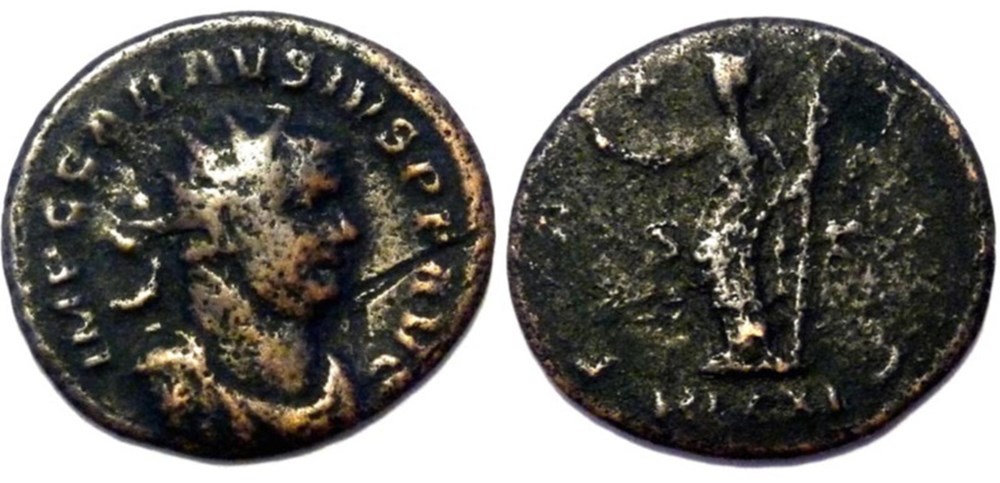 Carausius 286-293/Londres/PAX AVG monnaies antiques romaines imperiales et republicaines carausius 286 293 londres pax avg