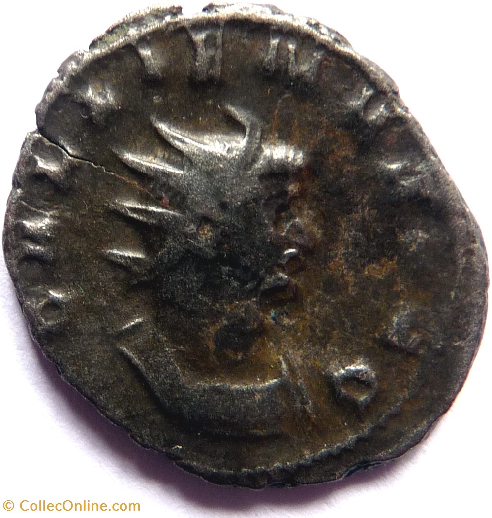 monnaies antiques romaines imperiales et republicaines gallien 260 268 rome iovi vltori