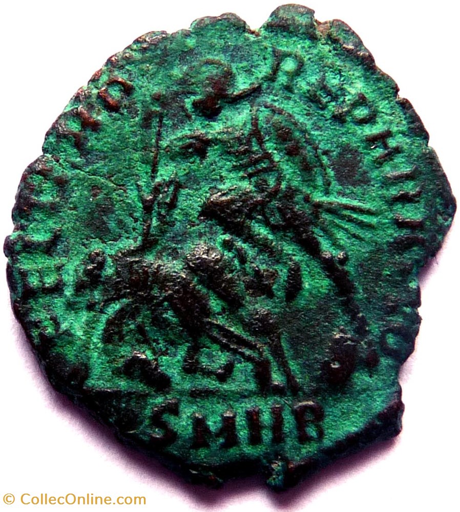 Constance Galle 351-354/Héraclée/FEL TEMP REPARATIO monnaie antiquite av jc ap romaine republicaine imperiale constance galle 351 354 heraclee fel temp reparatio