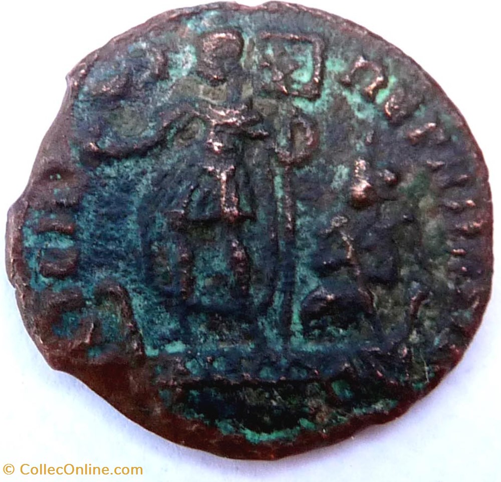 Constans 348-350/Siscia/FEL TEMP REPARATIO monnaies antiques romaines republicaines imperiales constans 348 350 siscia fel temp reparatio