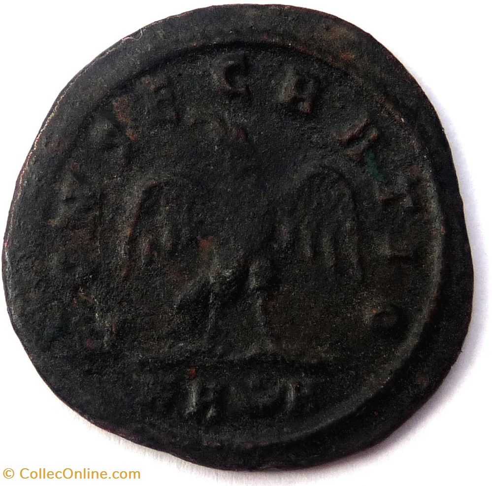 monnaies antiques romaines republicaines imperiales carus 283 285 rome consecratio