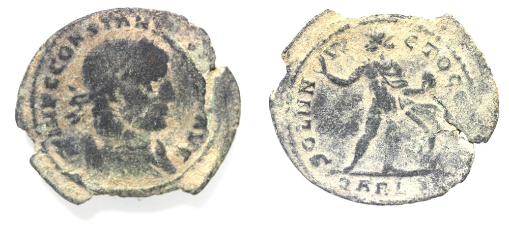 RIC 21 var/Constantin 1er 313/Arles/SOLI INVICTO COMITI monnaies antiques romaines imperiales et republicaines ric 21 var constantin 1er 313 arles soli invicto comiti