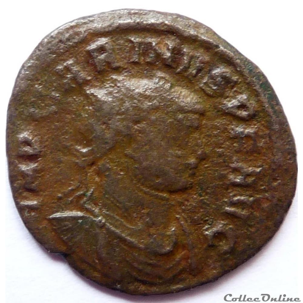 Carin Auguste 283-285/Ticinum/PRINCIPI IVVENTUT monnaies antiques romaines republicaines imperiales carin auguste 283 285 ticinum principi ivventut