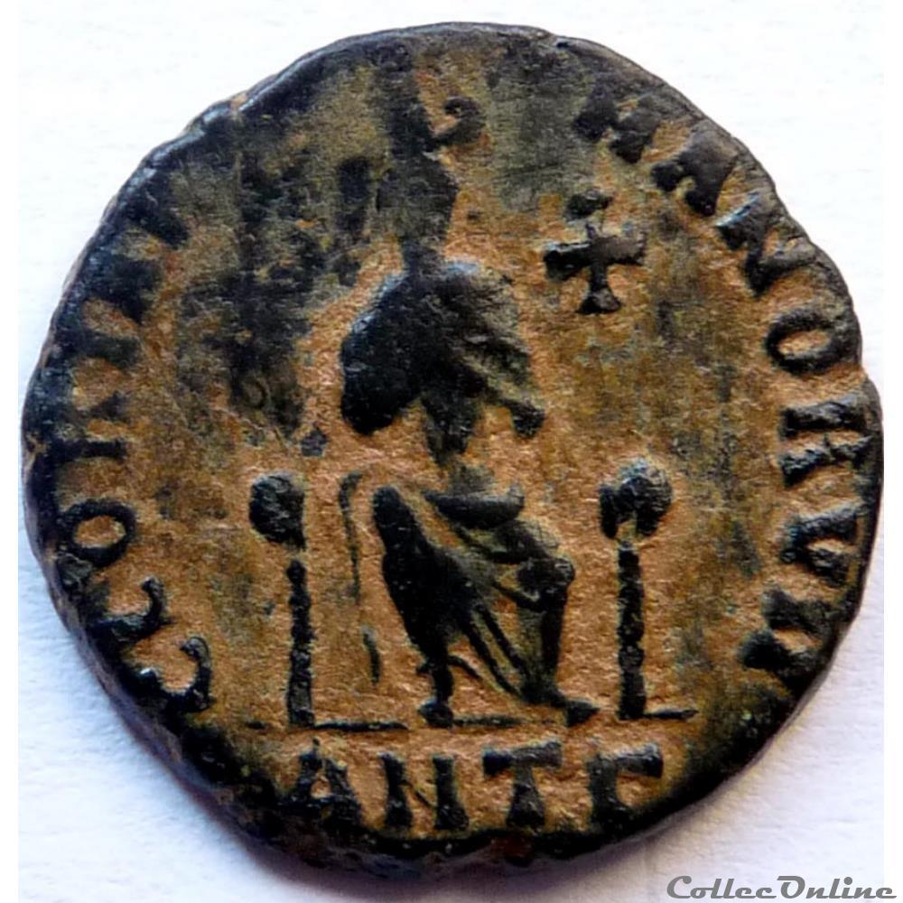 monnaie antique av jc ap romaine eudoxie 395 401 antioche gloria romanorvm