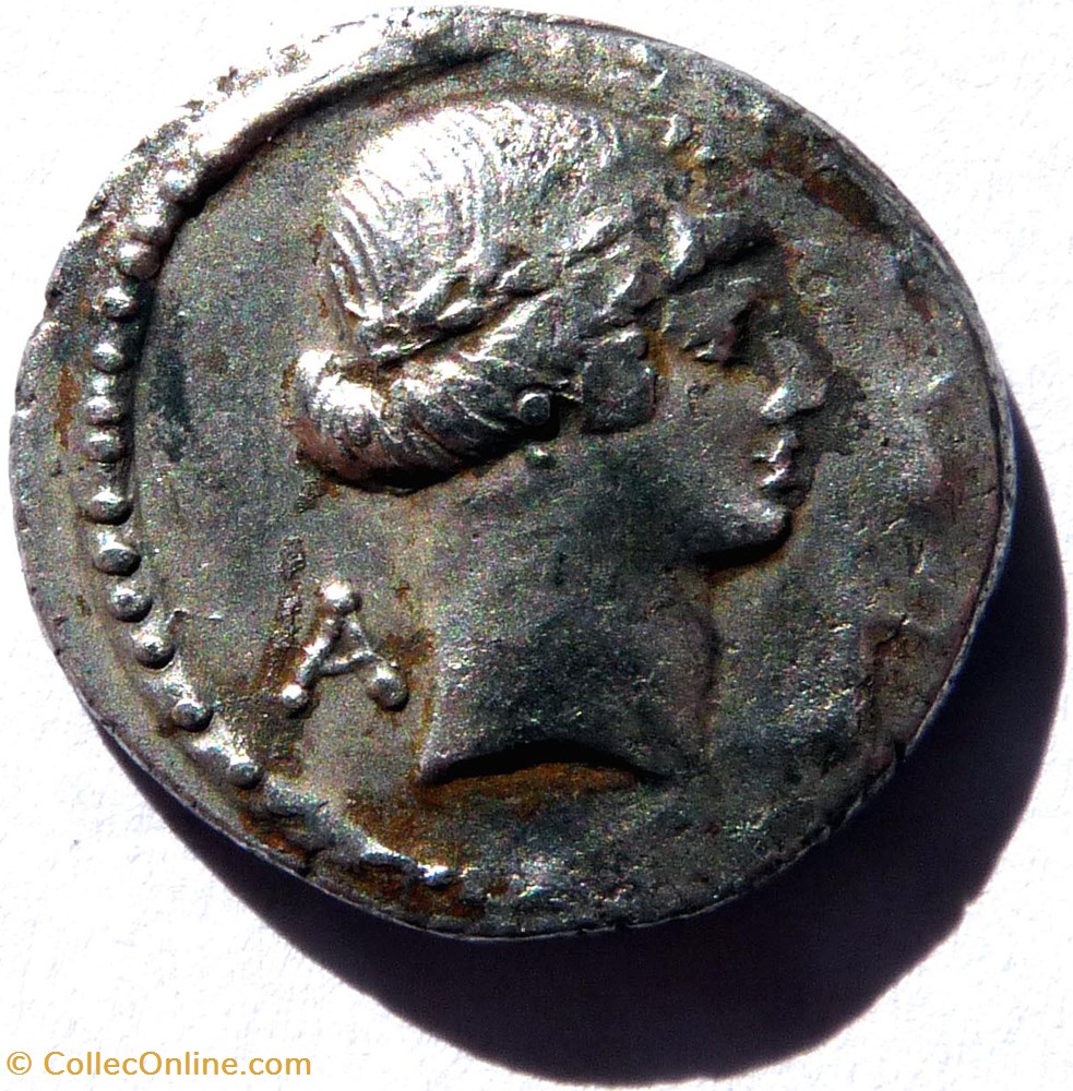 monnaie antique av jc romaine republicaine imperiale gens considia 46 denier apollon