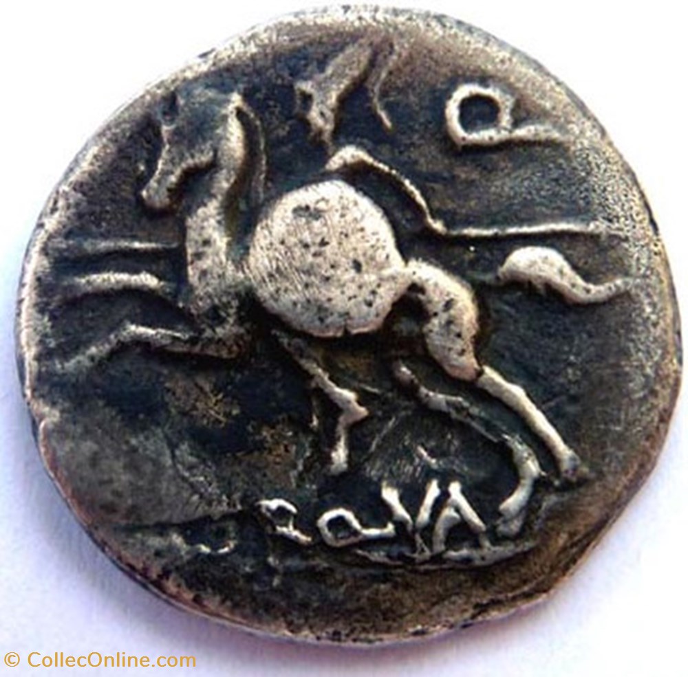 Gens Manlia -113/-112 /Denier/Rome monnaies antiques romaines imperiales et republicaines gens manlia 113 112 denier rome