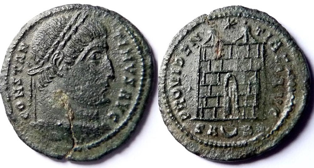 monnaies antiques romaines imperiales et republicaines providentiae avgg 325 326 arles