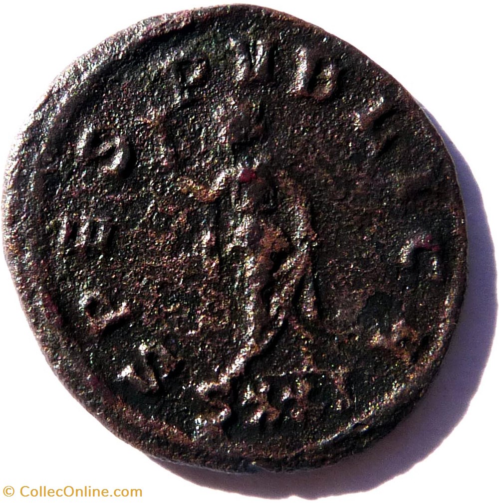 Carus 282-283/Ticinum/SPES PVBLICA monnaies antiques romaines imperiales et republicaines carus 282 283 ticinum spes pvblica