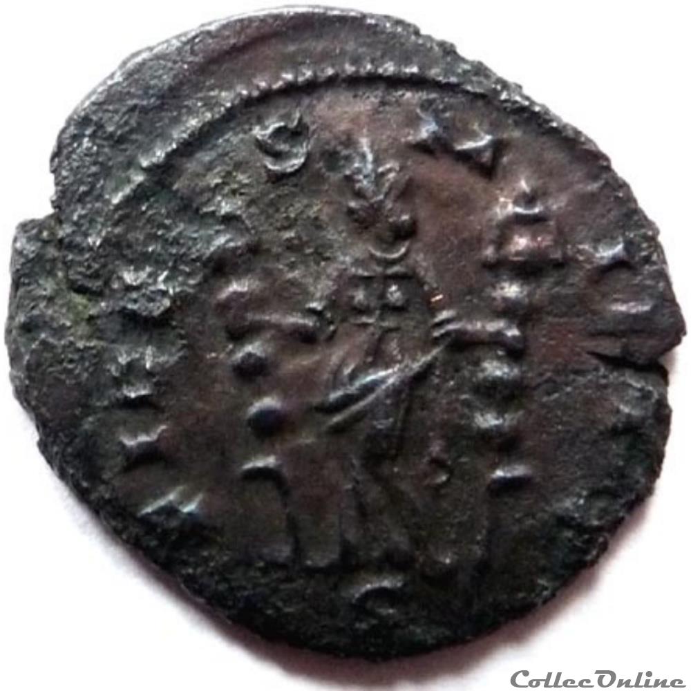 Claude II 269-270/Milan/FIDES MILIT monnaie antique av jc ap romaine claude ii 269 270 milan fides milit