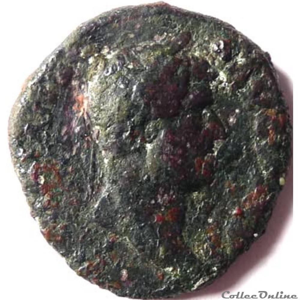 Hadrien 129/As/Rome/RIC II 717 monnaie antique av jc ap romaine republicaine imperiale hadrien 129 as rome ric ii 717