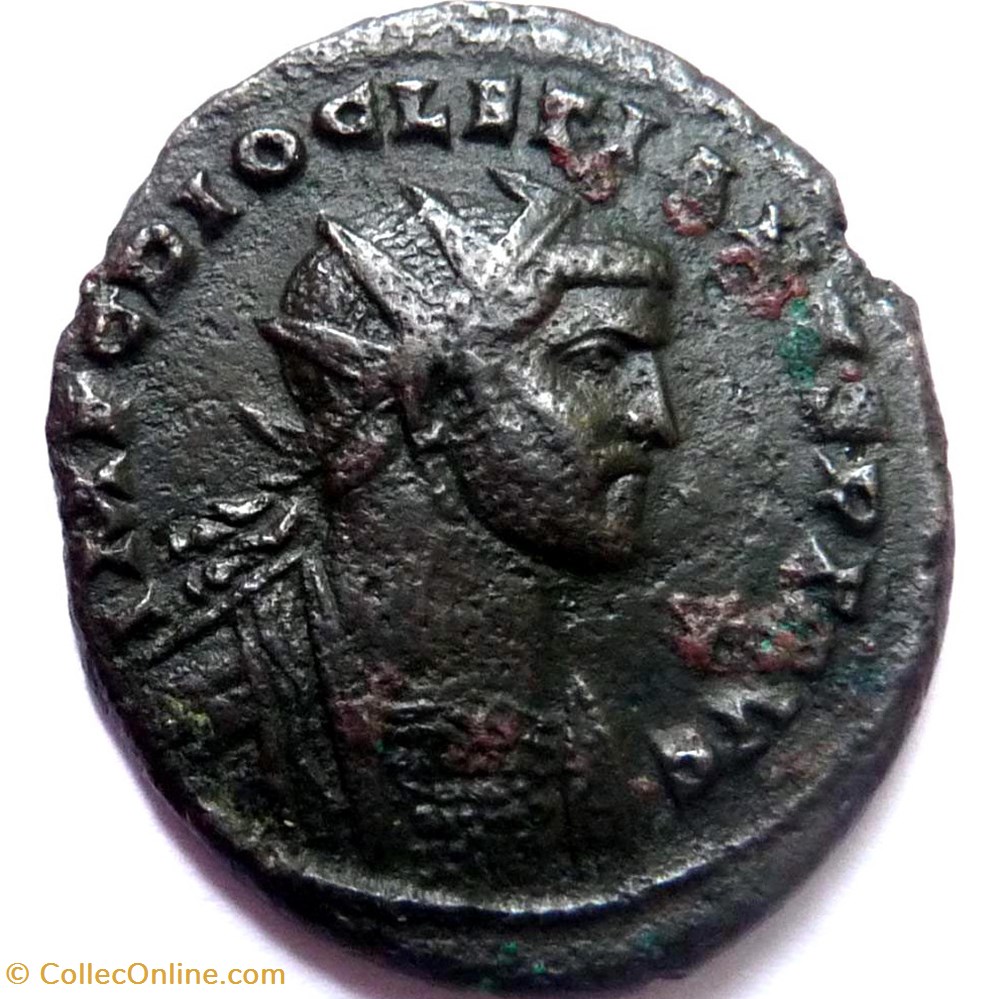 Dioclétien 292-293/Camulodunum/PAX AVGGG monnaies antiques romaines imperiales republicaines diocletien 292 293 camulodunum pax avggg
