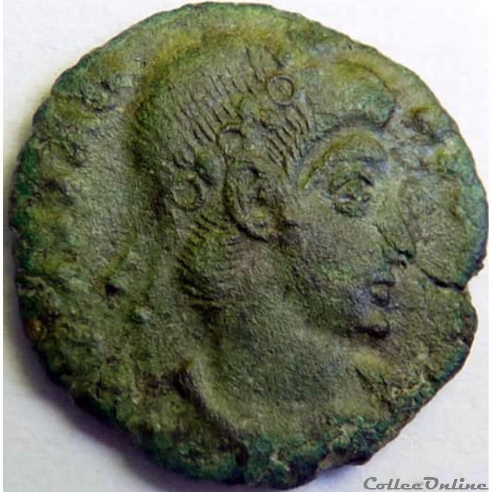 Constans 341-347/Rome/VICTORIAE DD AVGG Q NN monnaies antiques romaines republicaines imperiales constans 341 347 rome victoriae dd avgg q nn