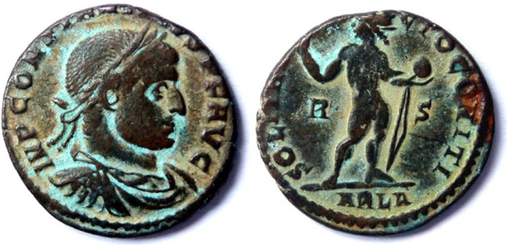 RIC 108/Constantin 1er 317-318/Arles/SOLI INVICTO COMITI ric 108 constantin 1er 317 318 arles soli invicto comiti