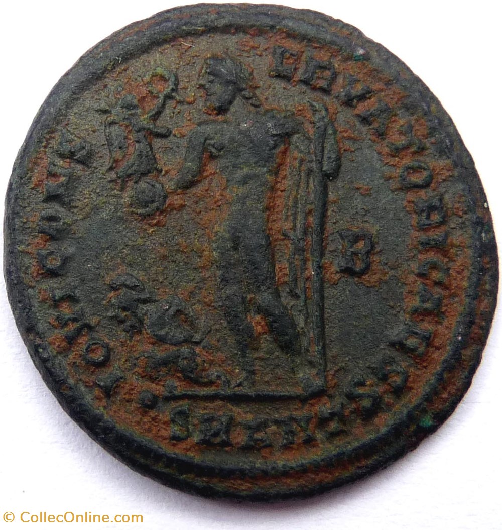 Constantin II 317-320/Antioche/IOVI CONSERVATORI CAESS monnaies antiquite av jc ap romaines republicaines imperiales constantin ii 317 320 antioche iovi conservatori caess