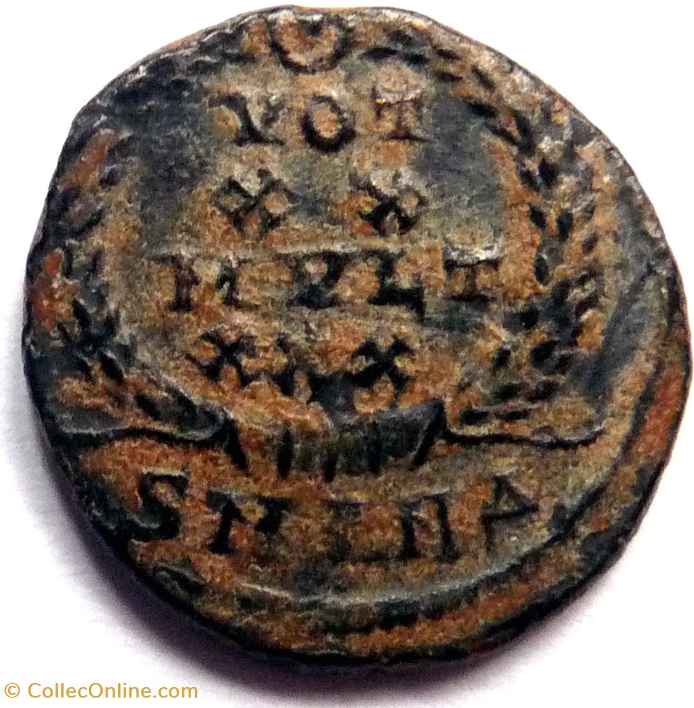 monnaies antiques romaines republicaines imperiales constance ii 347 348 antioche vot xx mvlt xxx