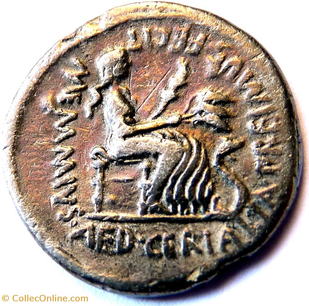 Gens Memmia -56/Denier/Romulus monnaies antiques av jc ap romaines republicaines imperiales gens memmia 56 denier romulus