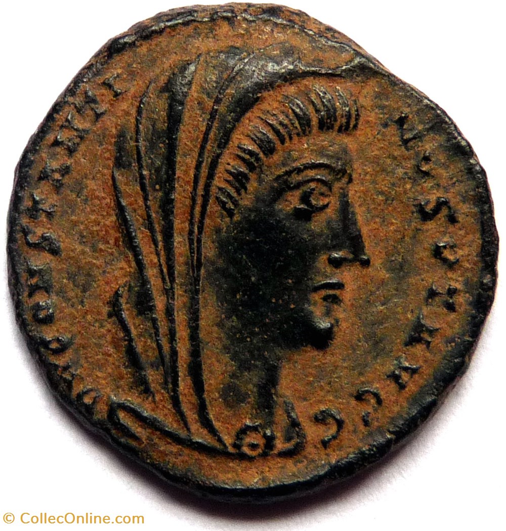 Constantin divus 337-340/Antioche/Quadrige monnaies antiques romaines republicaines imperiales constantin divus 337 340 antioche quadrige