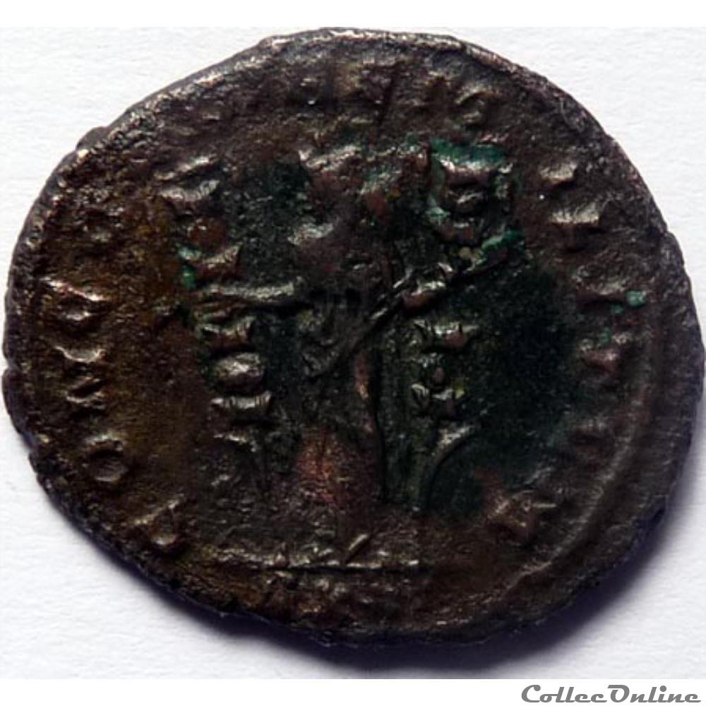 monnaies antiquite av jc ap romaines republicaines imperiales severine 274 275 siscia concordiae militvm