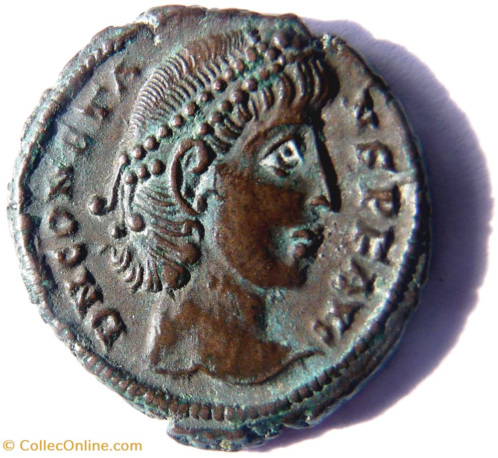 monnaies antiquite jc ap romaines republicaines imperiales constans 337 347 antioch vict avg