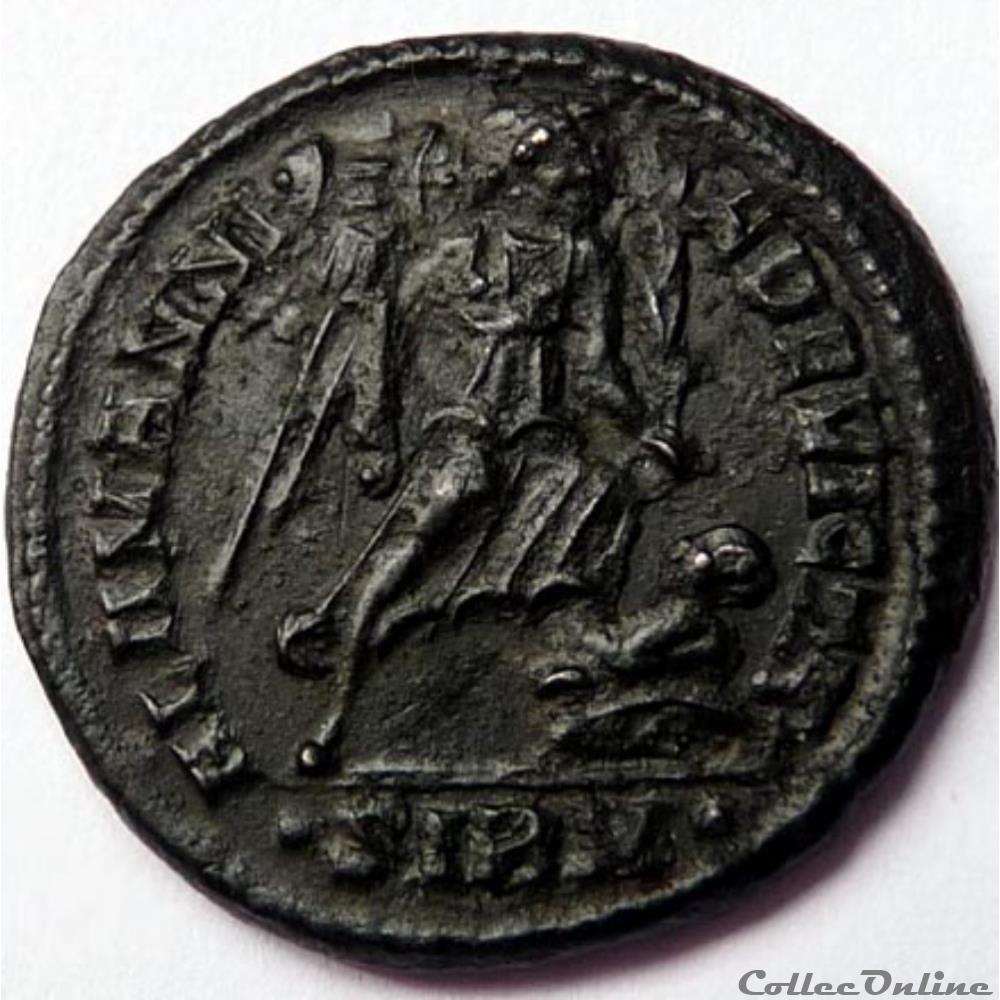 Crispus 324-325/Sirmium/ALAMANNIA DEVICTA monnaie antique av jc ap romaine crispus 324 325 sirmium alamannia devicta