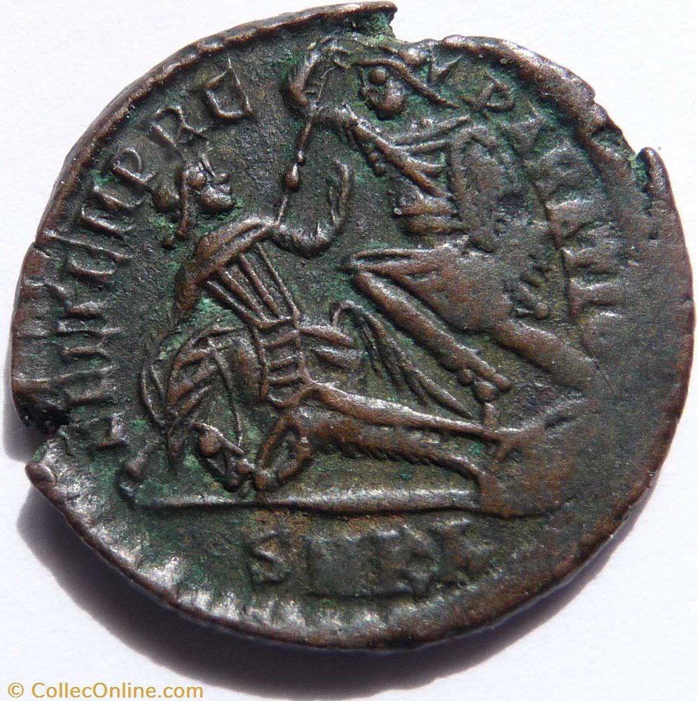 Constance II 351-354/Cyzique/FEL TEMP REPARATIO monnaie antique av jc ap romaine constance ii 351 354 cyzique fel temp reparatio