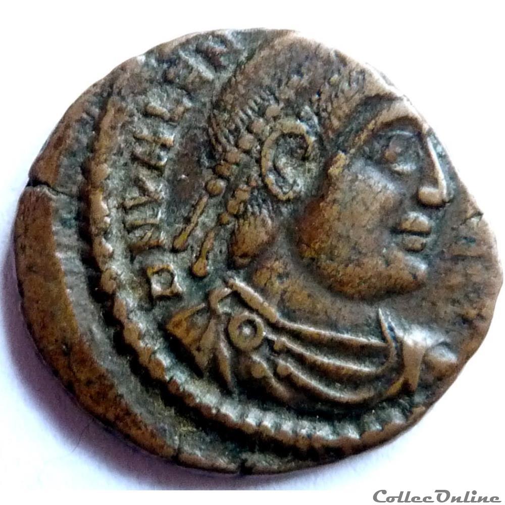 Valens 367-375/Siscia/SECVRITAS REIPVBLICAE monnaie antique av jc ap romaine valens 367 375 siscia secvritas reipvblicae