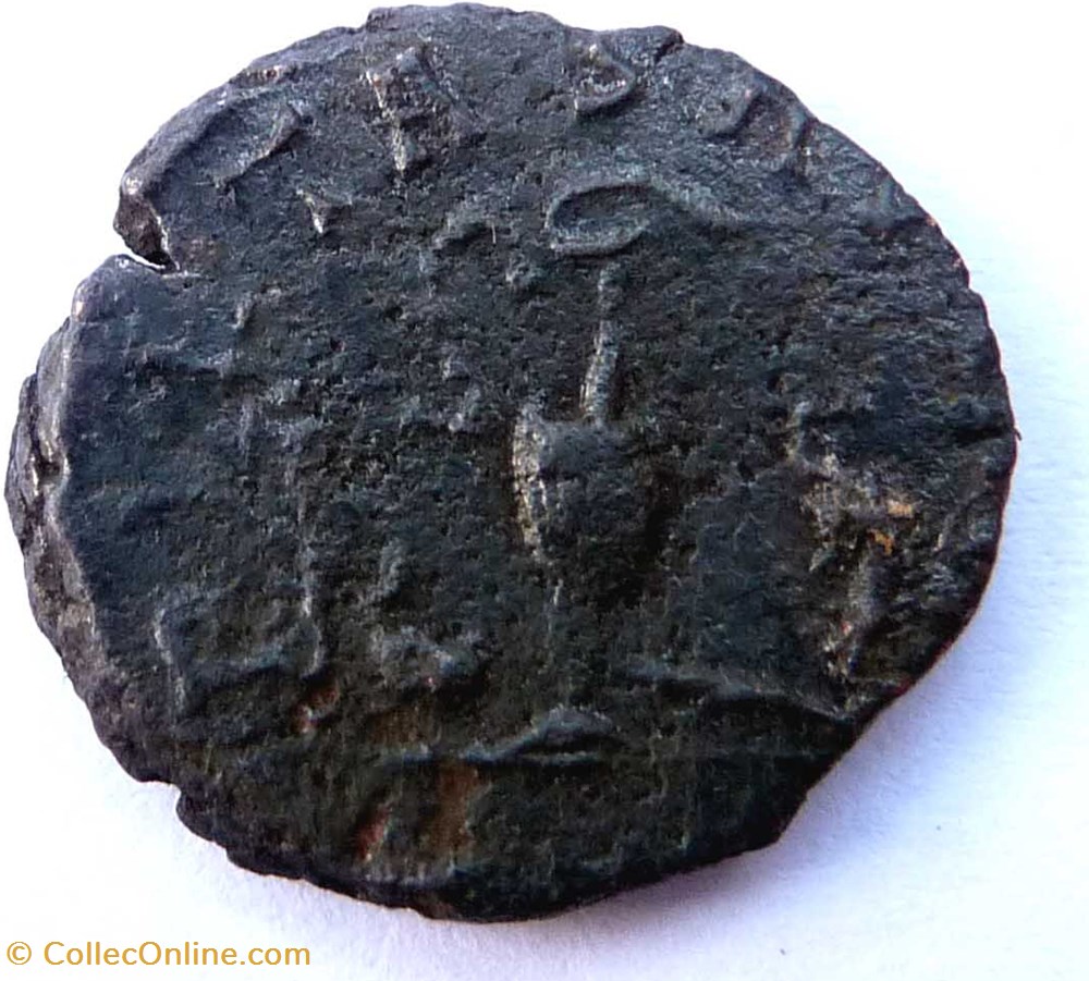 Tétricus II 272/Cologne/PIETAS AVGVSTOR monnaies antiques romaines republicaines imperiales tetricus ii 272 cologne pietas avgvstor