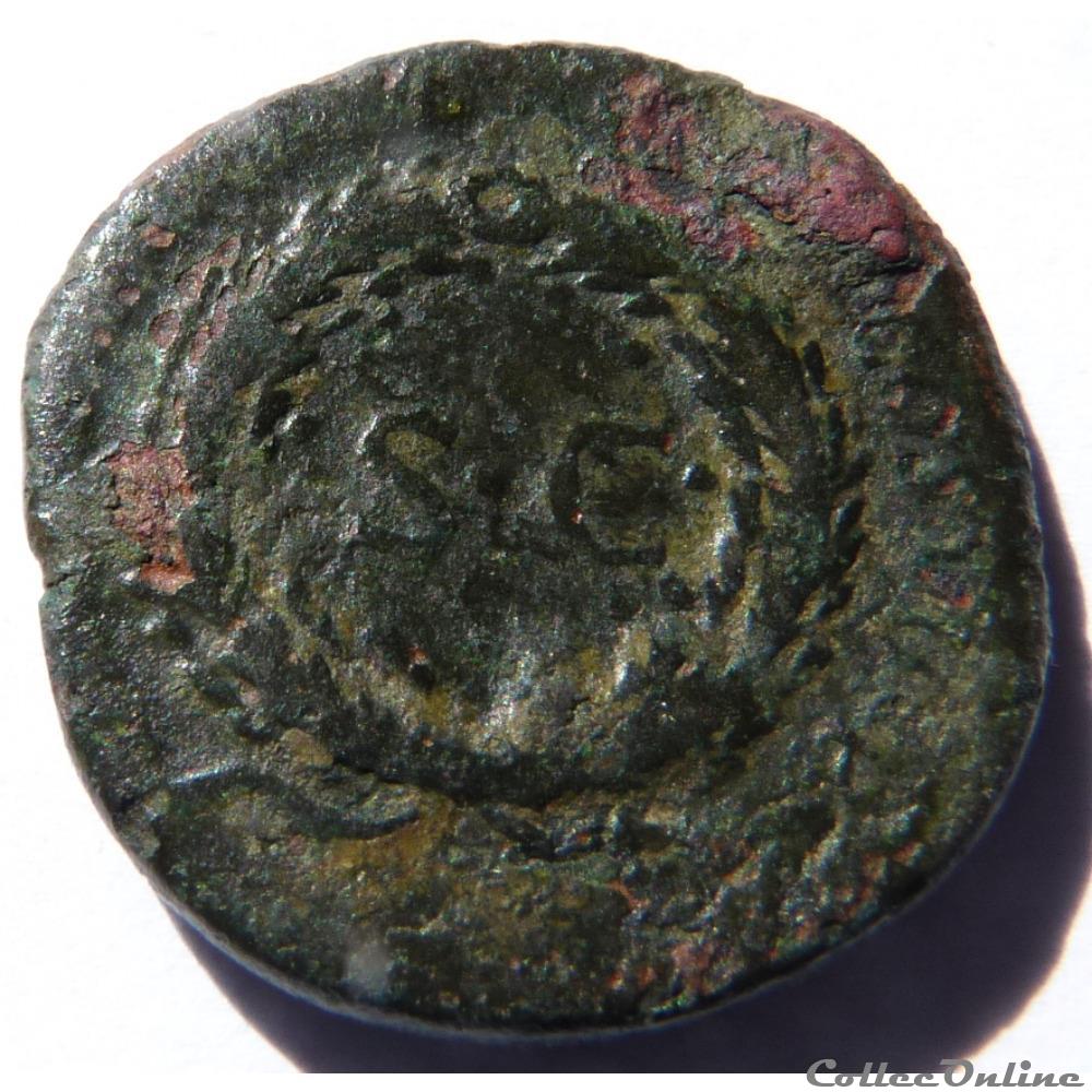 monnaie antique romaine trajan 114 117 semis rome ric ii 645