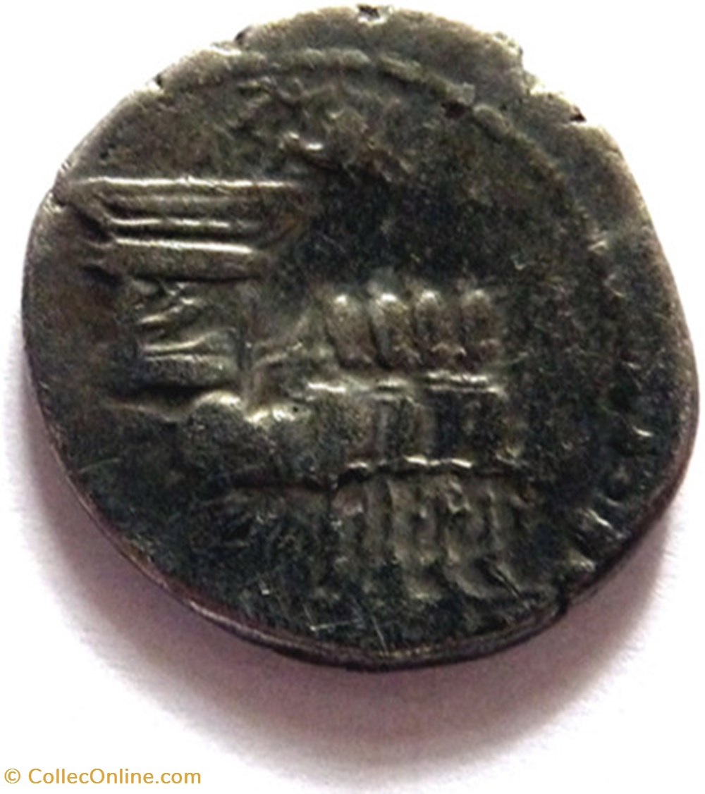 Gens Rubria -87/Denier/Minerve monnaies antiques romaines imperiales et republicaines gens rubria 87 denier minerve