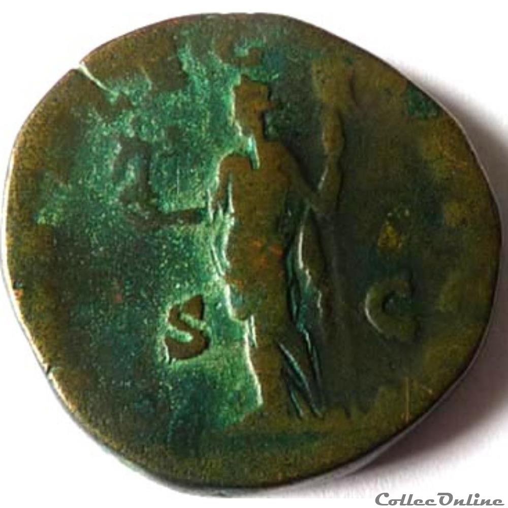 Septime Sévère 193-211/Sesterce/Rome/RIC IV 651 monnaie antique romaine septime severe 193 211 sesterce rome ric iv 651