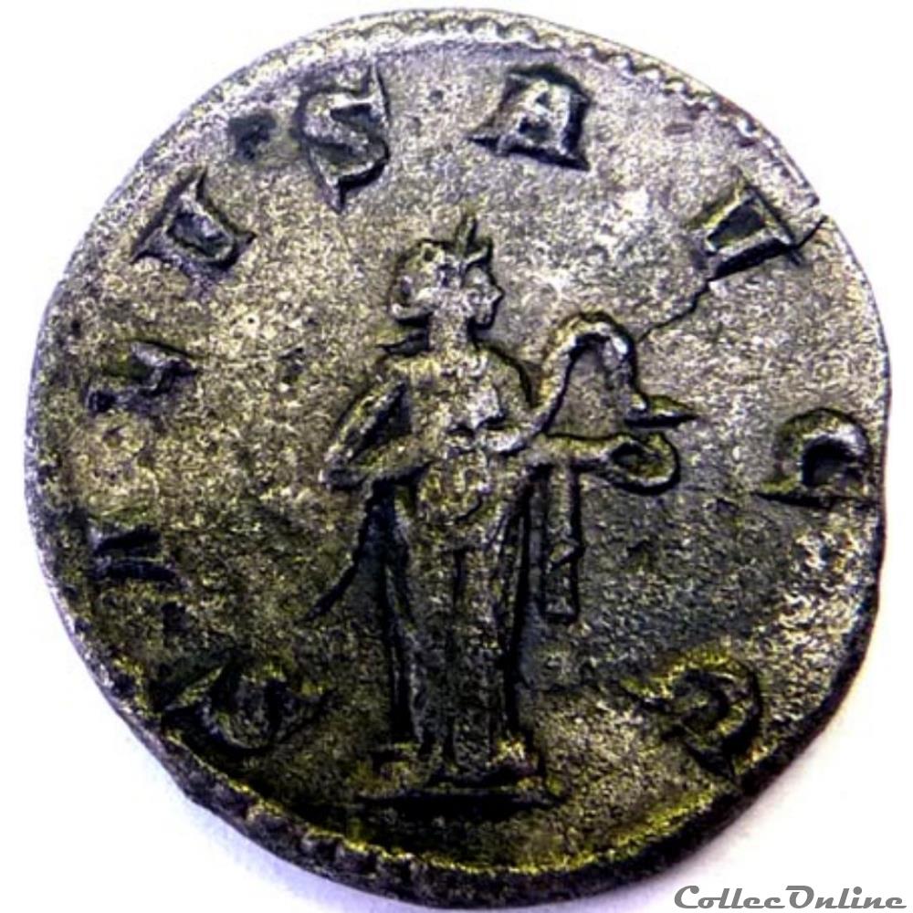 Volusien 253/Rome/RIC IVc 184 monnaie antique av jc a ap romaine volusien 253 rome ric ivc 184