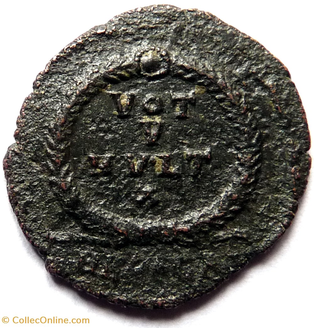 Jovien 363-364/Héraclée/VOT V MVLT X monnaies antiques romaines imperiales et republicaines jovien 363 364 heraclee vot v mvlt x