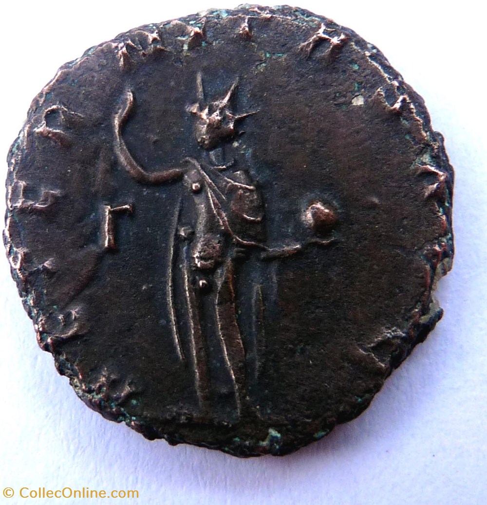 monnaies antiquite jc ap romaines republicaines imperiales gallien 263 rome aeternitas avg