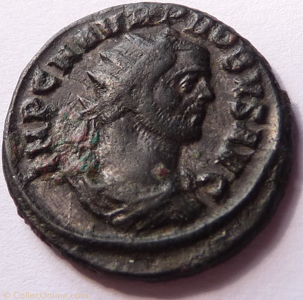 Probus 276/Ticinum/RESTITVTOR SAEC monnaies antiques romaines republicaines imperiales probus 276 ticinum restitvtor saec