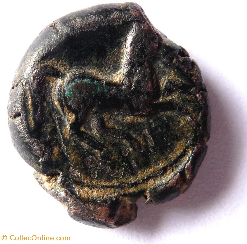 Monnaie de Carthage 400-350 av JC monnaies antiques autres monnaie de carthage 400 350 av jc