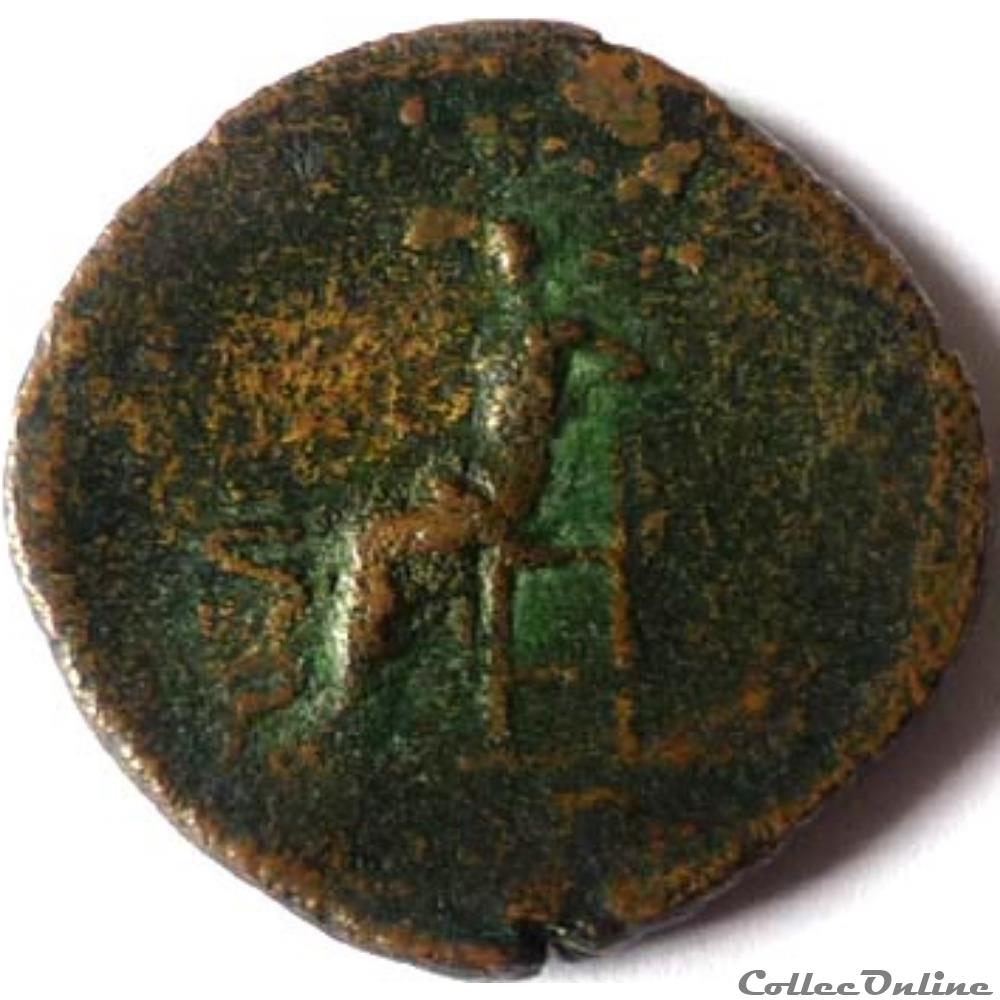 Crispine 180-182/Sesterce/Rome/RIC III 672b monnaie antique av jc a ap romaine crispine 180 182 sesterce rome ric iii 672b
