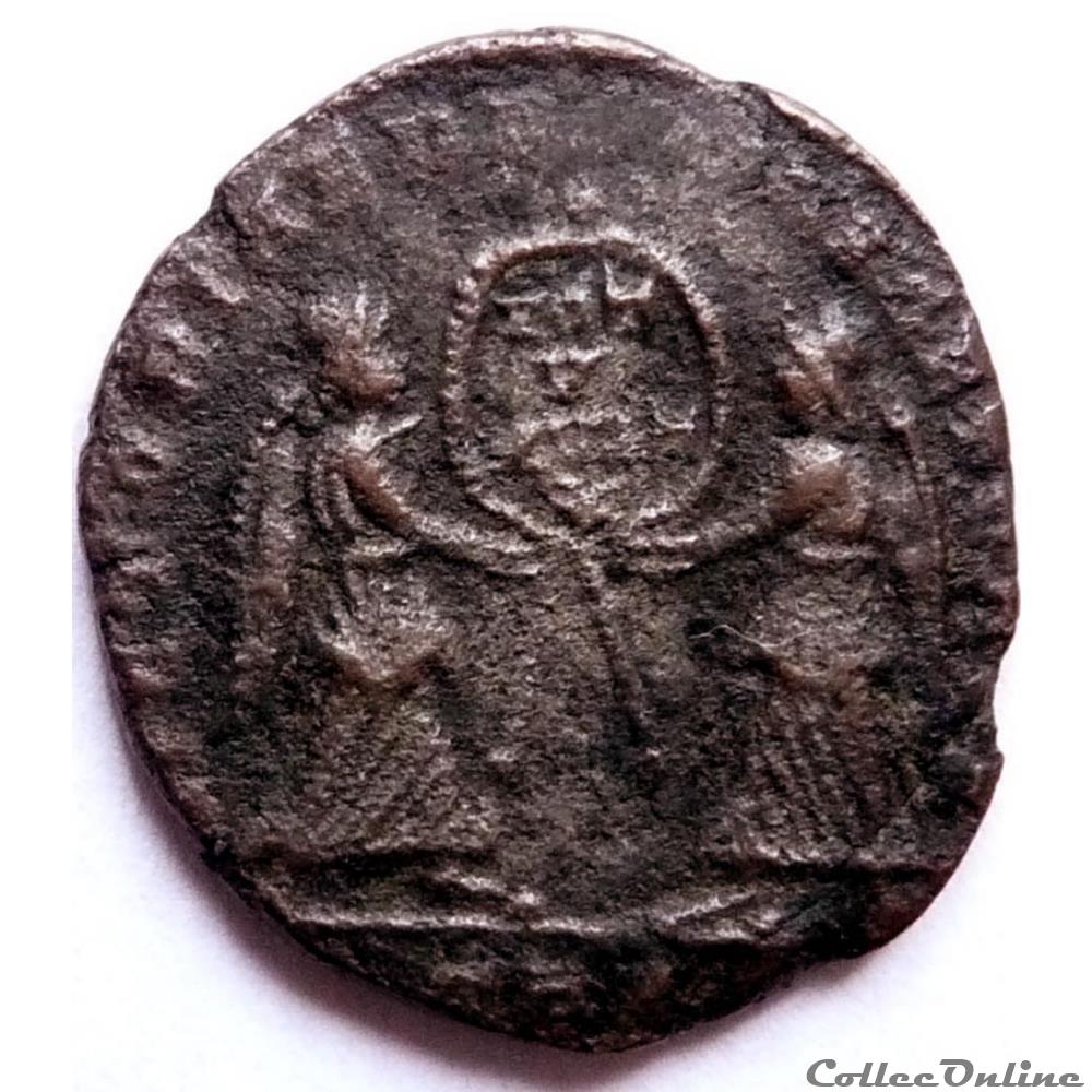 Magnence/Trèves/VICT DD NN AVG ET CAES monnaies antiques romaines republicaines imperiales magnence treves vict dd nn avg et caes