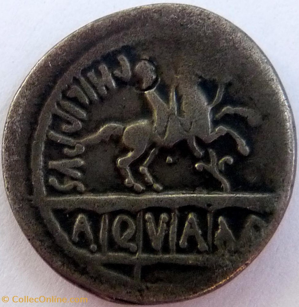 monnaies antiques romaines imperiales et republicaines gens marcia 56 denier ancus marcius 4eme roi de rome