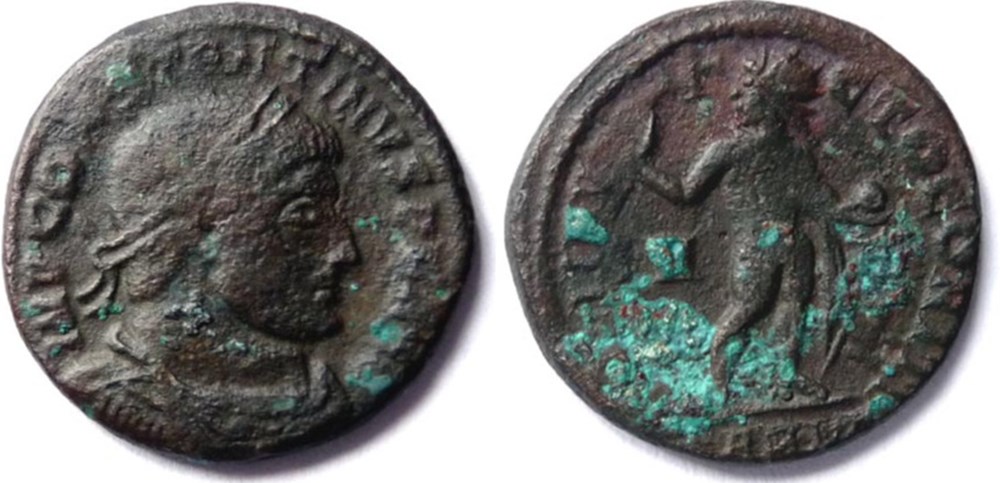RIC 98/Constantin 1er 316/Arles/SOLI INVICTO COMITI monnaies antiques romaines imperiales et republicaines ric 98 constantin 1er 316 arles soli invicto comiti