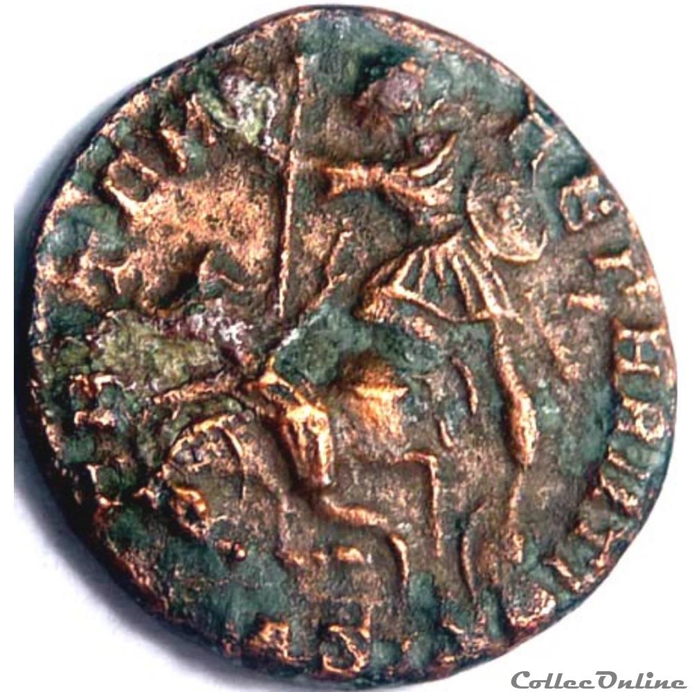 Constance II 351-355/Siscia/FEL TEMP REPARATIO monnaies antiques romaines republicaines imperiales constance ii 351 355 siscia fel temp reparatio