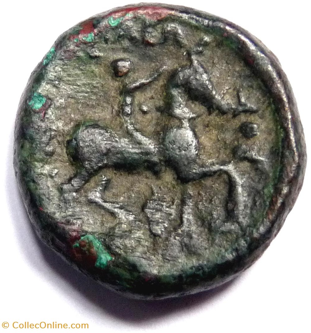 Monnaie de Macédoine - Cassandre 306-297 monnaies antiques grecques monnaie de macedoine cassandre 306 297