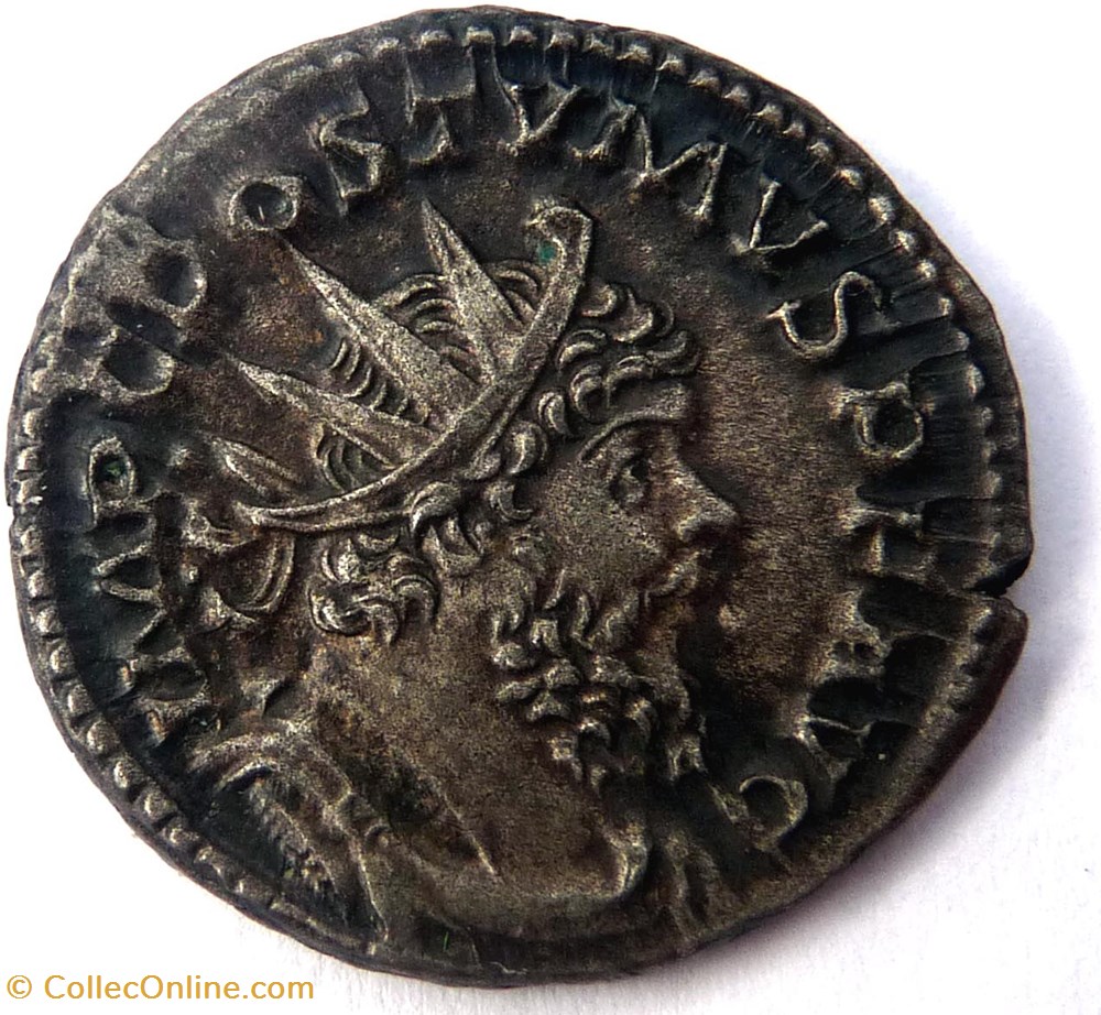 monnaies antiques jc ap romaines republicaines imperiales postume 268 cologne pax avg