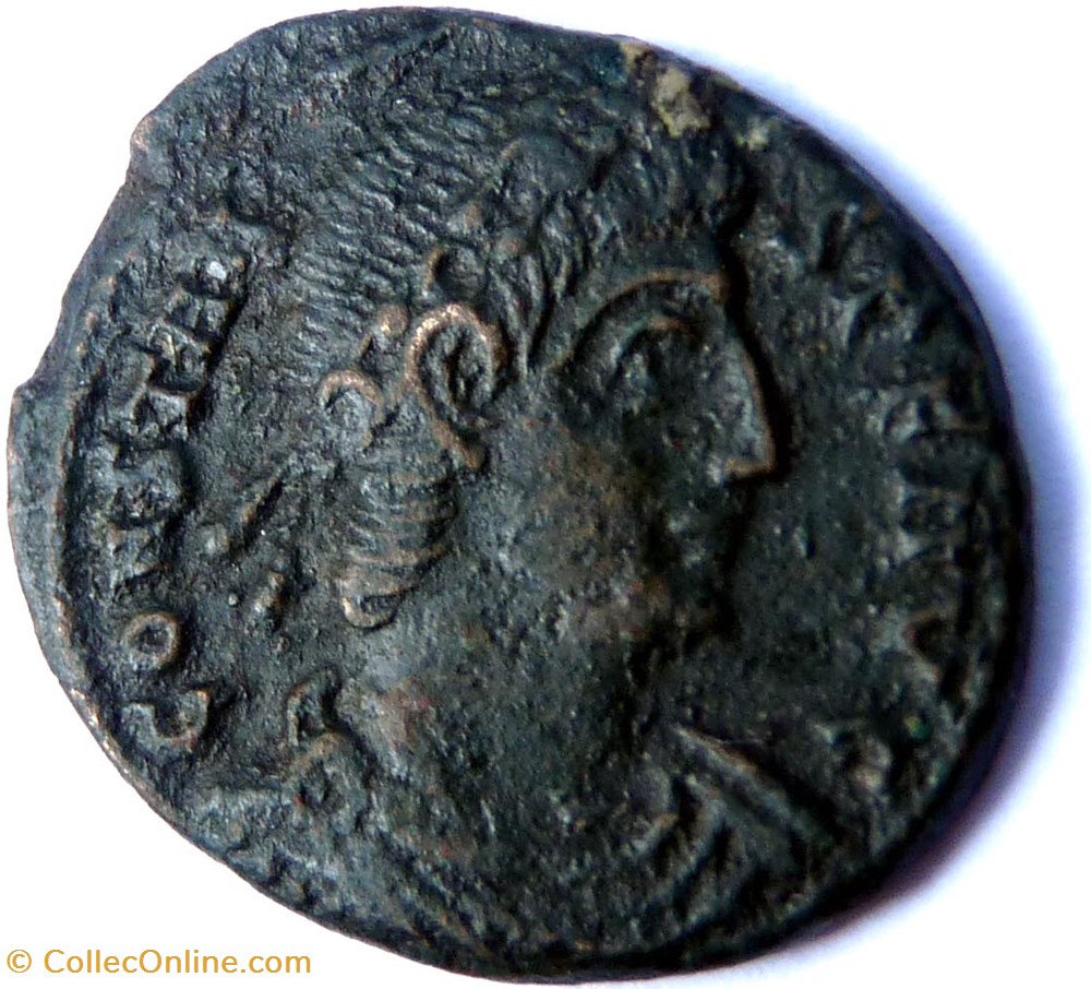 Constans 347/Siscia/VICTORIA AVGG monnaies antiques romaines republicaines imperiales constans 347 siscia victoria avgg