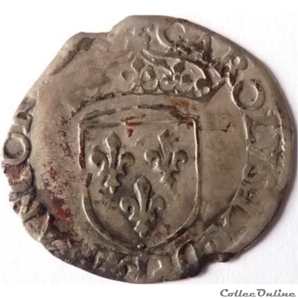 Charles IX 1560-1574 monnaie france royale charles ix 1560 1574