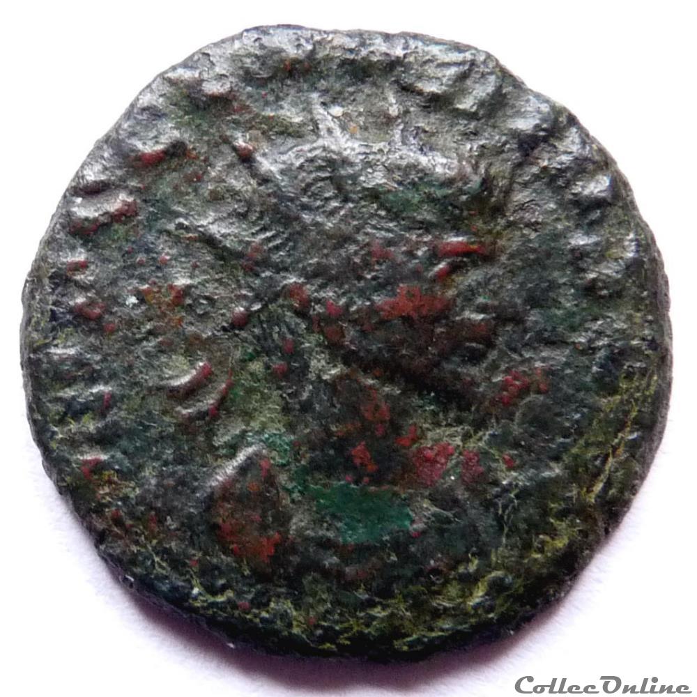 Claude II 268-269/Rome/FIDES EXERCI monnaie antique av jc ap romaine claude ii 268 269 rome fides exerci