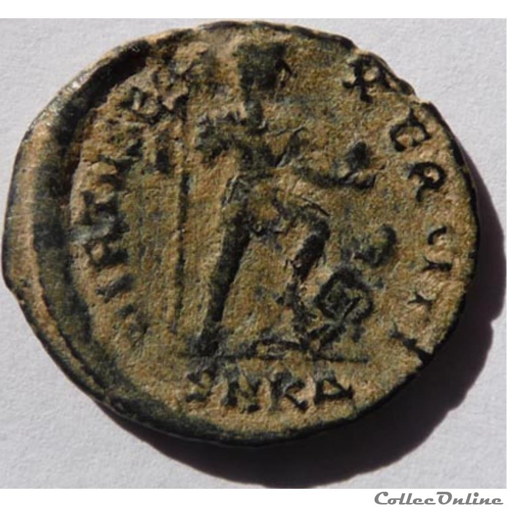Arcadius 383-388/Cyzique/VIRTVS EXERCITI monnaie antique av jc ap romaine arcadius 383 388 cyzique virtvs exerciti