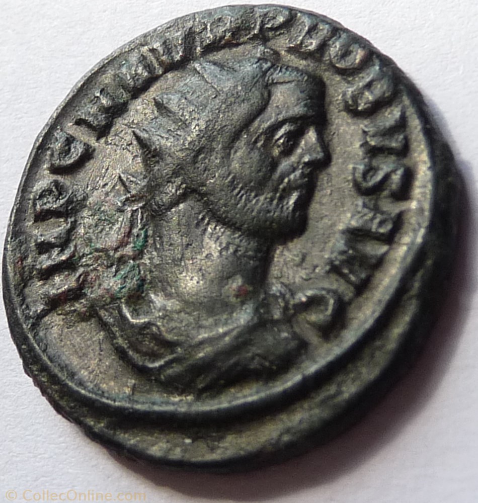 Probus 276/Ticinum/RESTITVTOR SAEC 2 monnaies antiques romaines republicaines imperiales probus 276 ticinum restitvtor saec